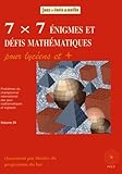 7x7 Nigmes Et Dfis Mathmatiques Pour Les Lycens