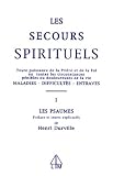 Les Psaumes Tome 1 Les Secours Spirituels