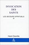 Secours Spirituels T3 Invocation Des Saints