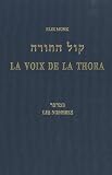 La Voix De La Thora Les Nombres