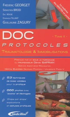 Couverture — Doc Protocoles — Traumatologie
