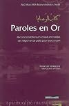 Paroles en Or Recommandations et Conseils [.] pour Tout Croyant.