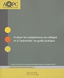 Évaluer les compétences au collégial et à l'université