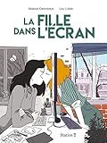 La fille dans l'écran