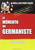 M%C3%A9mento Du Germaniste