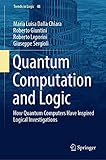 Quantum Computation And Logic How Quantum Computers Have Inspired Logical Investigations