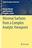 Minimal surfaces from a complex analytic viewpoint