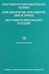 Documents diplomatiques Suisses - Diplomatische Dokumente der Schweiz 1848-1945 Vol. 18 (1949-1952),