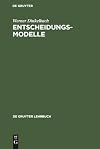 Entscheidungsmodelle