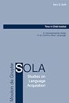 Time in Child Inuktitut: A Developmental Study of an Eskimo-Aleut Language