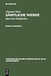 Romane III: [Der Politische Nascher] (Ausgaben Deutscher Literatur Des 15. Bis 18. Jahrhunderts) (German Edition)