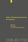 Early Christian Paraenesis in Context
