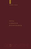 Initia Carminum Byzantinorum (Supplementa Byzantina)