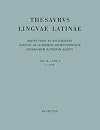 Thesaurus linguae Latinae : n - navalis : Vol. IX, Pars. 1, Fasc. I