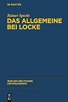 Das Allgemeine bei Locke Konstruktion und Umfeld