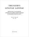 Thesaurus linguae Latinae. .: recido - reddo