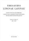 Thesaurus linguae Latinae. .: reddo - refocilo