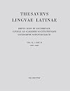 Thesaurus linguae Latinae. . / nebel - nemo