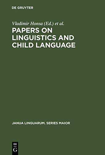Cover of Papers on Linguistics and Child Language