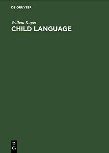 Cover of Child Language