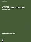 Manual of lexicography