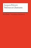 Poemes Et Chansons.