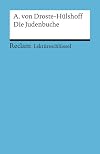 Reclam Lektüreschlüssel : A. von Droste-Hülshoff: Die Judenbuche