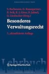 Besonderes Verwaltungsrecht (Springers Kurzlehrbücher der Rechtswissenschaft) (German Edition)