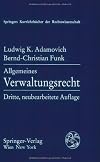 Allgemeines Verwaltungsrecht
