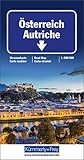 Carte Routire Et Touristique Autriche