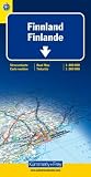 Finnland Finlande Finland 11 000 000 International Road Map German Edition