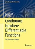 Continuous Nowhere Differentiable Functions The Monsters Of Analysis