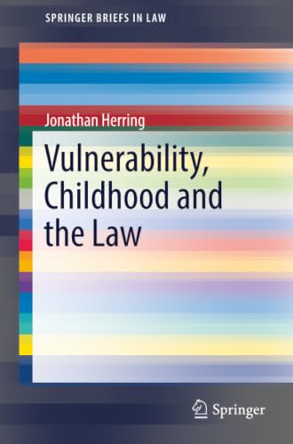 Cover of Vulnerability, Childhood and the Law