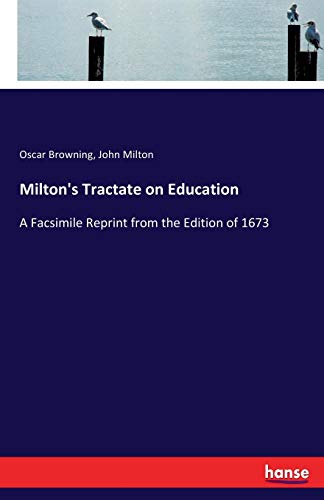 Milton's Tractate on Education (Short Story) book cover