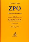 Zivilprozessordnung: FamFG Verfahren in Familiensachen, EGZPO, GVG, EGGVG, EU-Zivilverfahrensrecht, Die Abdeckung kann variieren