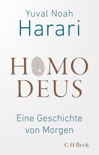 Homo Deus by Yuval Noah Harari cover