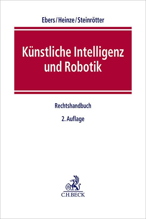Cover: Künstliche Intelligenz und Robotik Rechtshandbuch