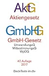 Aktiengesetz ;: GmbH-Gesetz : Textausgabe (Beck-Texte im dtv) (German Edition)