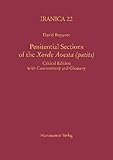 Penitential Sections Of The Xorde Avesta Patits Critical Edition With Commentary And Glossary