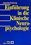 Einfhrung In Die Klinische Neuropsychologie