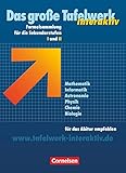 Das Groe Tafelwerk Interaktiv Allgemeine Ausgabe Tafelwerk Mathematik Informatik Astronomie Physik Chemie Biologie Schlerbuch I Und Ii Fr Das Abitur Empfohlen