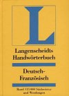 Langenscheidts Handwörterbuch, Deutsch-Französisch