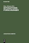 Intonationsforschungen