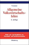 Allgemeine Volkswirtschaftslehre