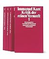 Critique of Pure Reason / Critique of Practical Reason / Critique of Judgment