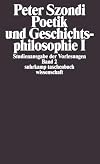 Poetik und Geschichtsphilosophie 1 Antike und Moderne in der Ästhetik der Goethezeit. Hegels Lehre von der Dichtung