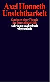 Unsichtbarkeit : Stationen einer Theorie der Intersubjektivität