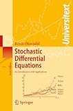 Stochastic Differential Equations An Introduction With Applications Universitext