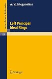 Left principal ideal rings