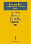 Several Complex Variables III: Geometric Function Theory